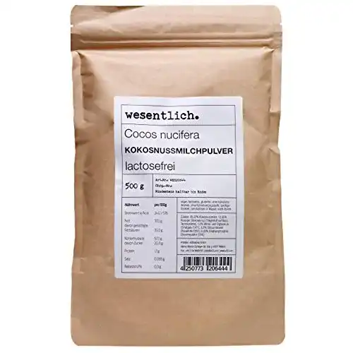 Die beste Kokosmilchpulver wesentlich. Kokosnussmilchpulver (500g) 2026 Test Bestseller Kokosmilchpulver wesentlich. Kokosnussmilchpulver (500g)