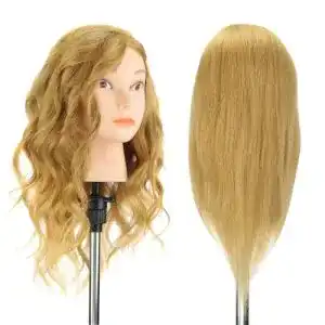 Übungskopf Friseur AIMEI 16″ Frisierkopf übungskopf Neverland
