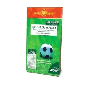 Rasensamen WOLF Garten WOLF-Garten – Sport- und Spiel-Rasen