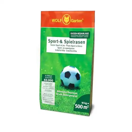 Rasensamen WOLF Garten WOLF-Garten – Sport- und Spiel-Rasen