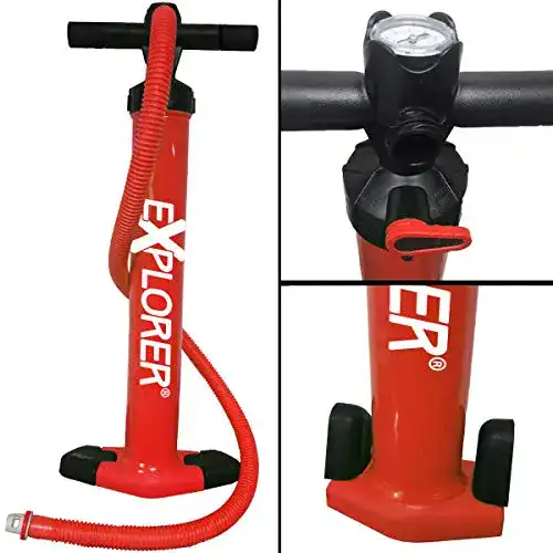 SUP-Handpumpe EXPLORER SUP Pumpe Doppelhubkolbenpumpe