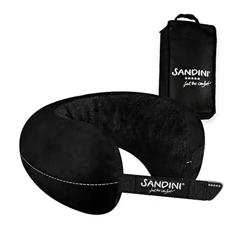 Reisekissen SANDINI TravelFix Regular Size, Plüsch, ergonomisch