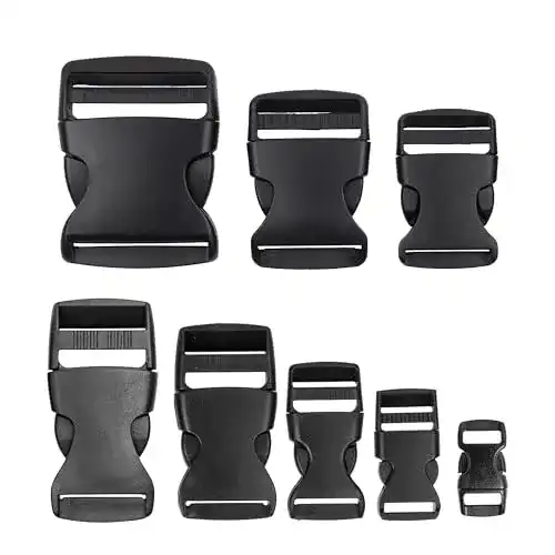 Steckschnalle Your Day Mate für 15 mm breite Gurtbänder 10 Pack