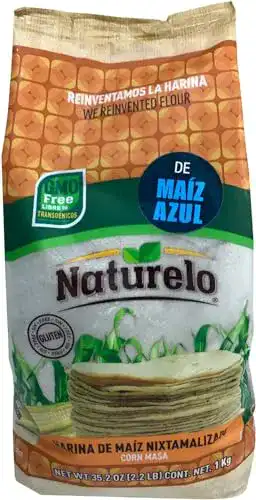 Maismehl Naturelo, 100% natürlichem Lila-Mais, Pack 1kg