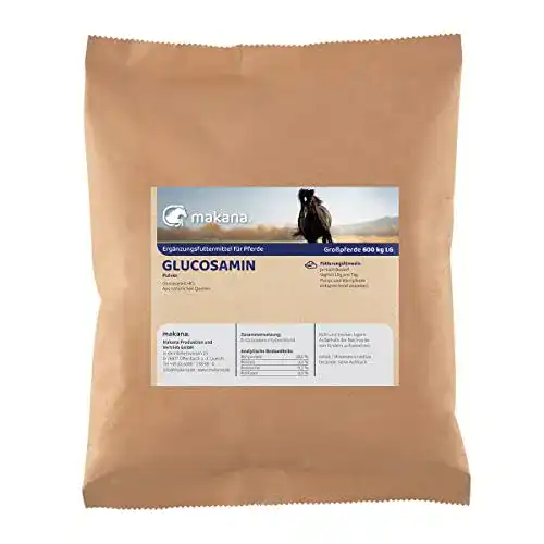 Glucosamin Makana HCL Pulver, 500 g Beutel (1 x 0,5 kg)