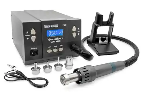 Heißluft-Lötstation Quick QU861DW Profi Heißluft Lötstation Set