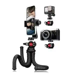 Flexibles Stativ Lammcou Kamera Stativ, 3in1 Handy Stativ