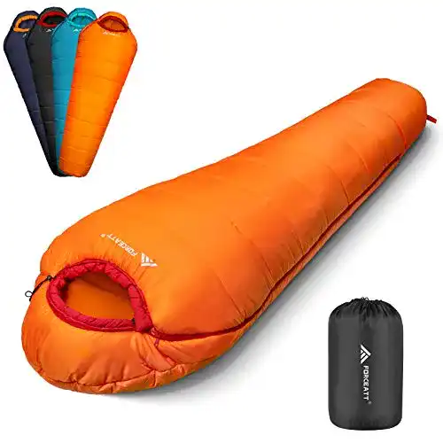 Winterschlafsack Forceatt Schlafsack Winter, 0°C- 20°C Schlafsack
