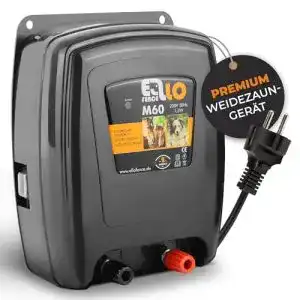 Weidezaungerät Ellofence /Elektrozaungerät M60 – Extrem Leise!