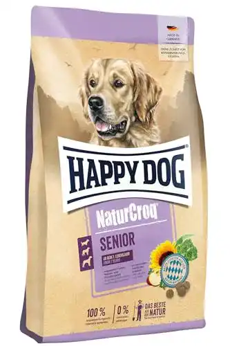 Die beste Happy-Dog-Trockenfutter Happy Dog NaturCroq Senior, 15 kg 2026 Test Bestseller Happy-Dog-Trockenfutter Happy Dog NaturCroq Senior, 15 kg