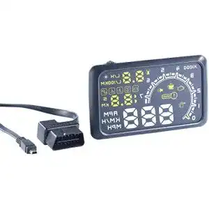 Head-up-Display Lescars OBD Display: HUD-55C für OBD2