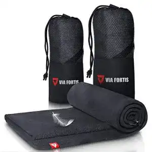 Sporthandtuch VIA FORTIS Mikrofaser Handtuch – Ultra leicht