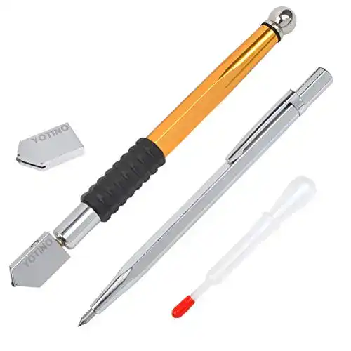 Glasschneider YOTINO mit Glasschneidkopf Öl-Feed Cutter 3-12mm