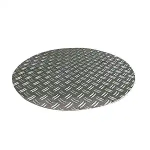Kanaldeckel Schlögel GmbH rund Alu-Riffelblech