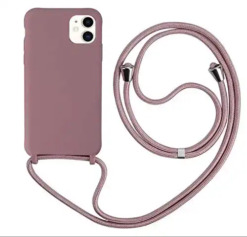 Handykette iPhone 11 MEVIS Liquid Silikon Handykette Hülle