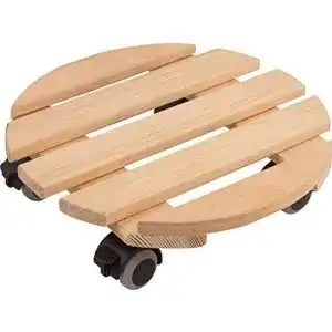 Pflanzenroller Metafranc Ø 300 mm – 60 kg Tragkraft – Kiefer-Platte