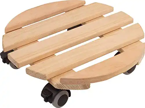 Pflanzenroller Metafranc Ø 300 mm – 60 kg Tragkraft – Kiefer-Platte