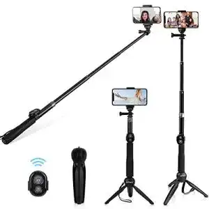 Selfie-Stick Alfort Bluetooth Selfie Stick Stativ, Universal