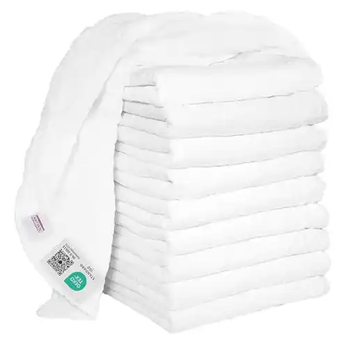 Spucktuch MAKIAN Mullwindeln/Spucktücher, 10er Pack