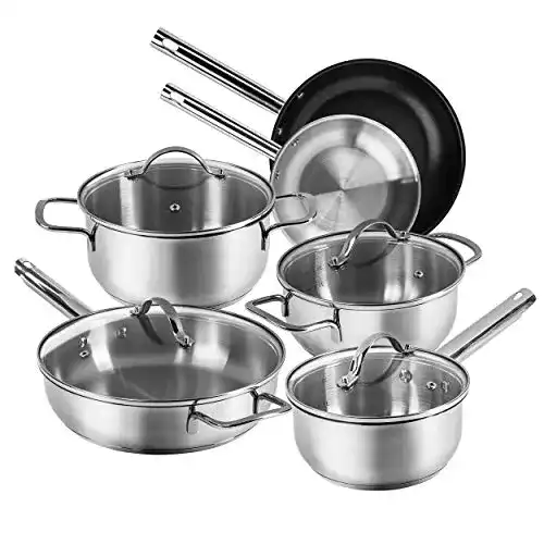 Karcher-Töpfe Karcher Topfset Jovita aus Edelstahl, 10-teilig