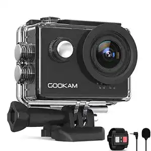 günstige Action-Cam GOOKAM 40M Unterwasserkamera EIS