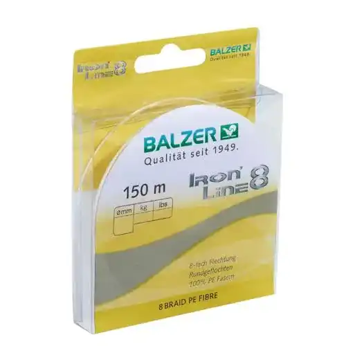 Die beste 8-fach geflochtene Schnur Balzer Iron Line 8 gelb (0,08) 2026 Test Bestseller 8-fach geflochtene Schnur Balzer Iron Line 8 gelb (0,08)