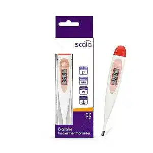 Fieberthermometer scala Digitales SC 17 rot wasserdicht
