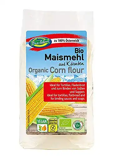 Maismehl Bio-leben – österreichisches Bio-Mais Mehl 6x500g