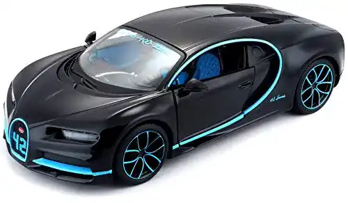 Modellauto Maisto Bugatti Chiron: Originalgetreu Maßstab 1:24