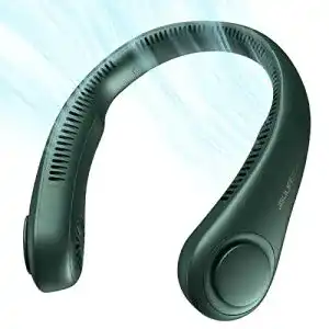 Nackenventilator JISULIFE, USB Wiederaufladbar, 3 Stufen