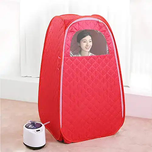 Mobile Dampfsauna ZYQDRZ Tragbare Dampfsauna 2.6L, Faltbar