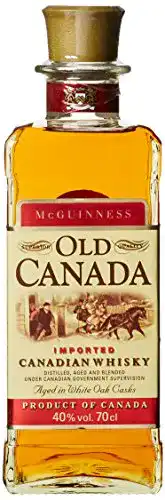 Kanadischer Whisky Old Canada Mc Guinness Whisky 0,7 l