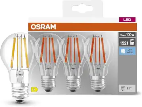 LED E27 in Kaltweiß OSRAM Lamps OSRAM LED-Lampe, Kalt