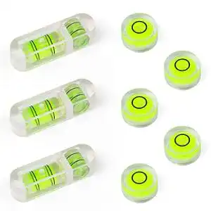 Dosenlibelle LERANXIN Libelle Wasserwaage, 8 Stück Spirit Level
