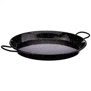 Paella-Pfanne La Valenciana La Schale 36 cm, emaillierter Edelstahl