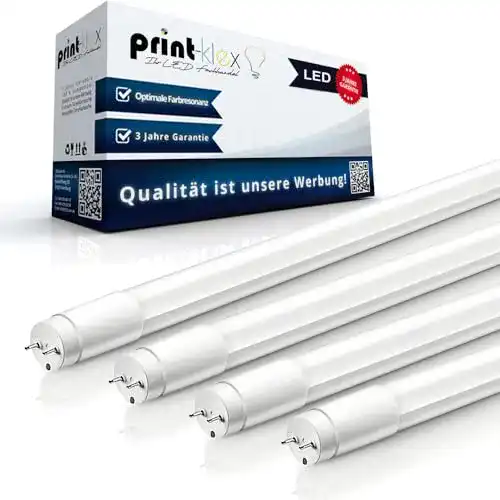 Leuchtstofflampe Print-Klex GmbH & Co.KG 2x LED, G13-Sockel