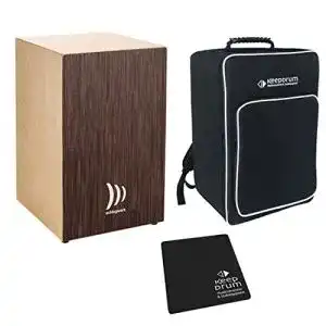 Cajon-Bausatz Schlagwerk CBA3SW Cajon Bausatz + Pad Sitzauflage