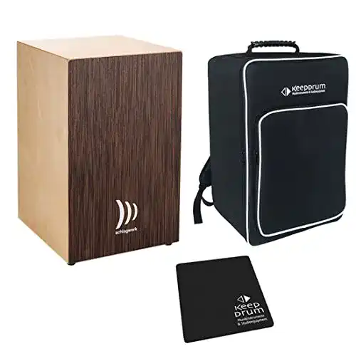 Cajon-Bausatz Schlagwerk CBA3SW Cajon Bausatz + Pad Sitzauflage