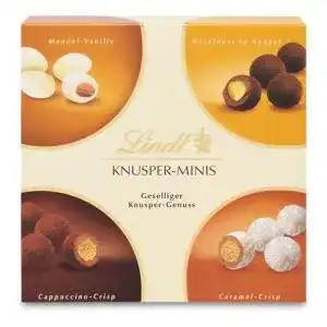 Lindt-Pralinen Lindt Schokolade Knusper Minis Schokolade 200 g
