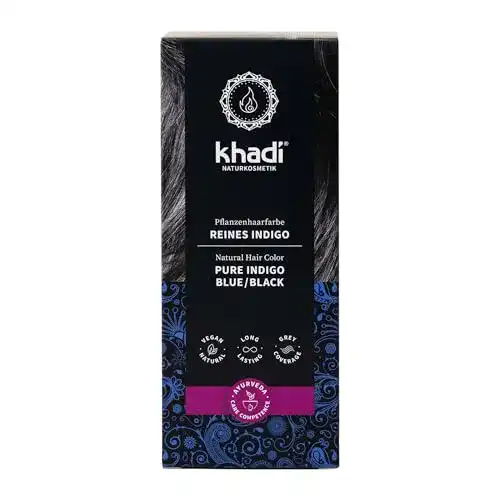Die beste Henna-Pulver Khadi REINES INDIGO Pflanzenhaarfarbe, Haarfarbe 2026 Test Bestseller Henna-Pulver Khadi REINES INDIGO Pflanzenhaarfarbe, Haarfarbe