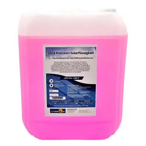 Solarflüssigkeit Wärmeträgermedium Solarliquid bis -28°C – 10 Liter