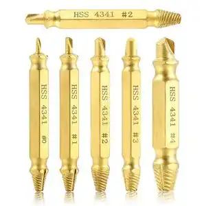 Schraubenausdreher Estmoon 6 Stück Set, HSS 4341