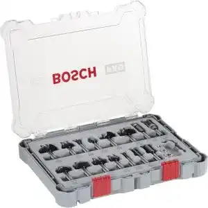 Fräser-Set Bosch Professional 15tlg. Fräser Set 8 mm Schaft