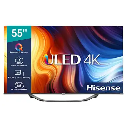 Die beste Hisense-TV Hisense 55U71HQ 139cm (55 Zoll) Fernseher, 4K ULED 2026 Test Bestseller Hisense-TV Hisense 55U71HQ 139cm (55 Zoll) Fernseher, 4K ULED