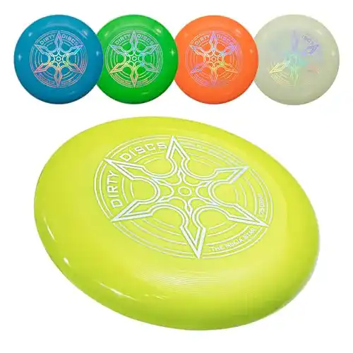 Disc-Golf Indy Dirty DISC (175 g) (Gelb) Frisbee, Professionell