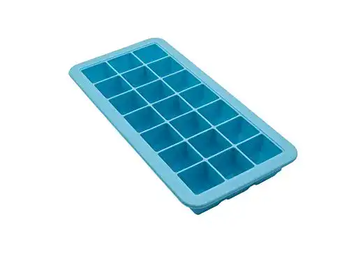 Eiswürfelform Finelo Silikon, mit Silikon-Deckel