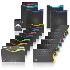 RFID-Schutzhülle Amazy RFID & NFC Schutzhüllen (20 Stück)