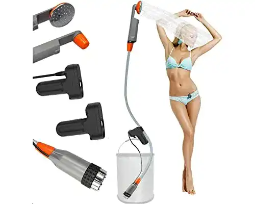 Campingdusche mit Pumpe Zooma Tragbare Duschen Camping