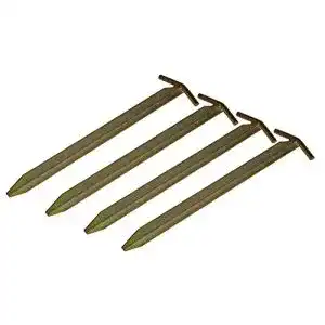 Zeltnägel Campiro 4 St.® T-Profil Eisen Heringe 50cm Pavillon Zelt