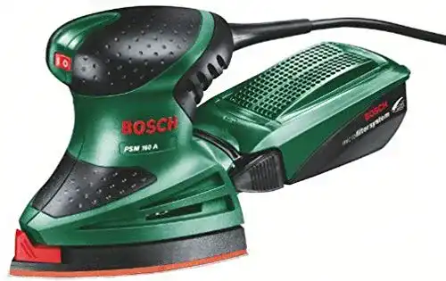 Deltaschleifer Bosch Home and Garden PSM 160 A, 3 Schleifblätter
